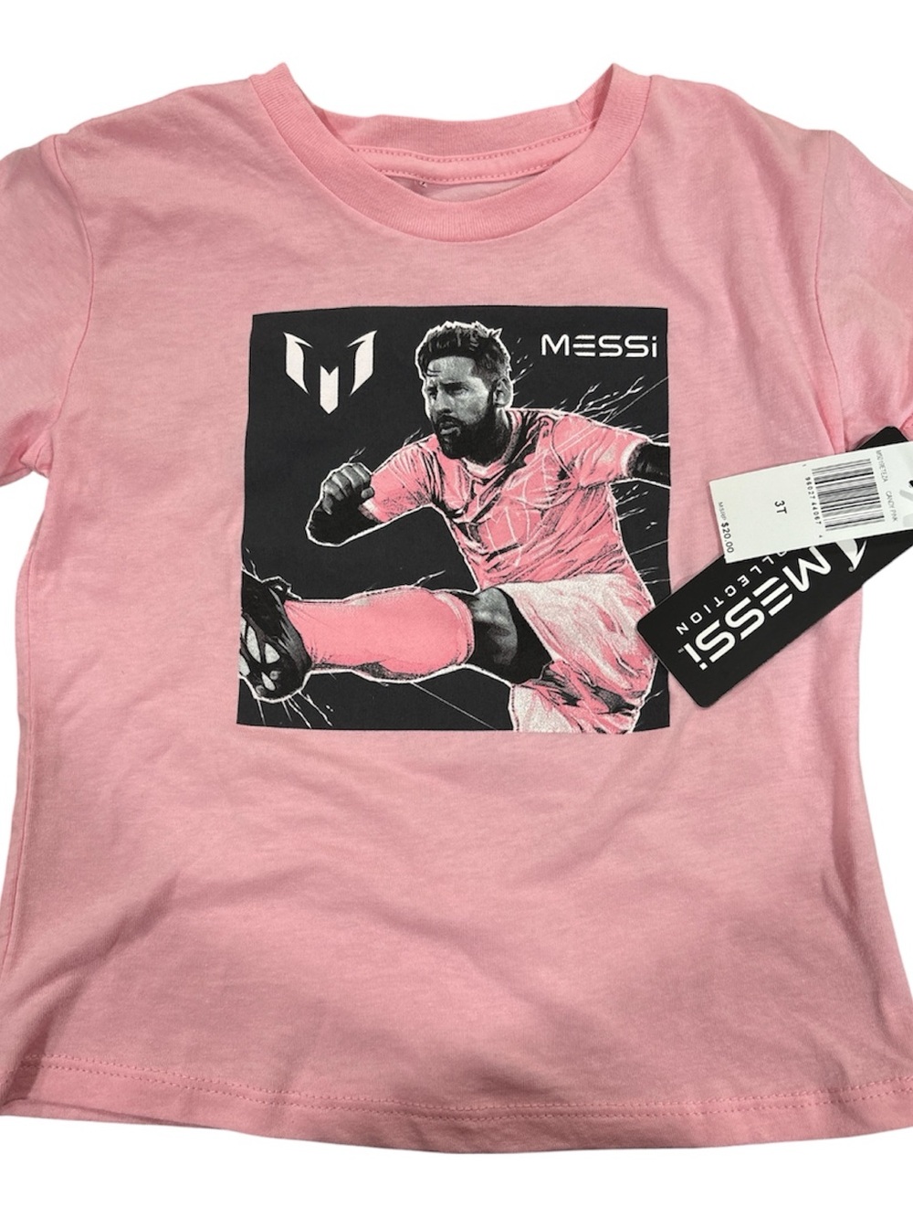 Messi Collection World Cup Soccer Player Shirt Top 3T New